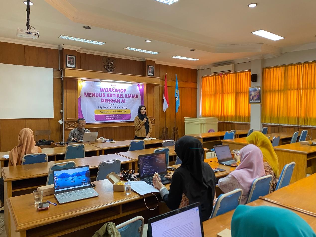 Tingkatkan Produktivitas Publikasi Dosen, STIE Widya Wiwaha Adakan Workshop Menulis Artikel Ilmiah dengan AI